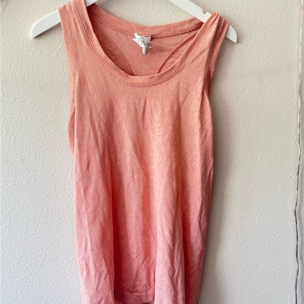 Athleta Razorback Sports Tank – Coral (Size, Fitted)